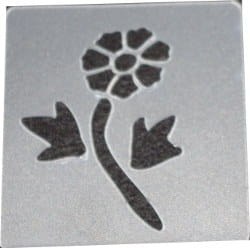 Szablon zmywalny 75x80mm SM40