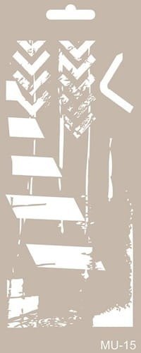 Szablon zmywalny Cadence 10x25cm MU15