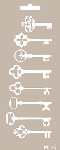 Szablon zmywalny Cadence 10x25cm MU61