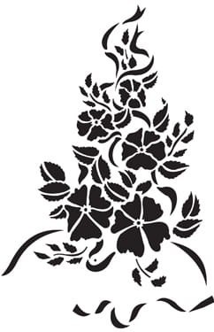 Szablon zmywalny Cadence 15x20cm D0081