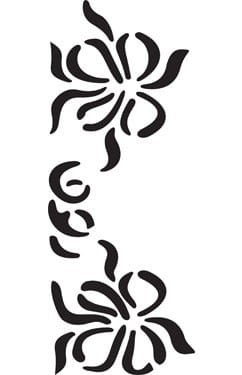 Szablon zmywalny Cadence 15x20cm D0167