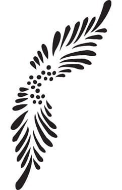 Szablon zmywalny Cadence 15x20cm D0183