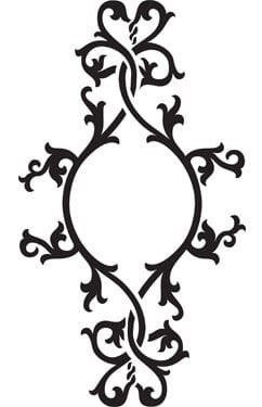 Szablon zmywalny Cadence 15x20cm D0198