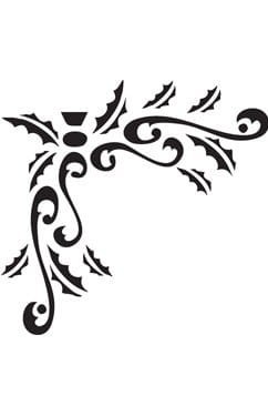 Szablon zmywalny Cadence 15x20cm D0282