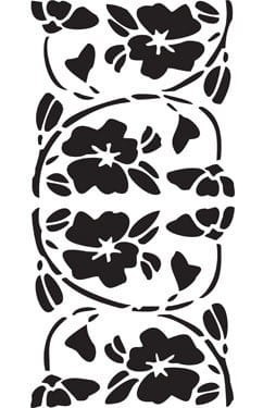 Szablon zmywalny Cadence 15x20cm D0505