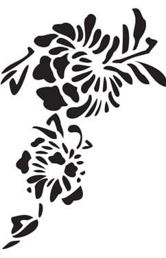 Szablon zmywalny Cadence 15x20cm D0618