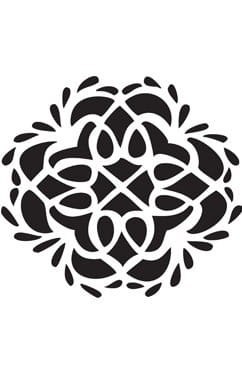 Szablon zmywalny Cadence 15x20cm D0738