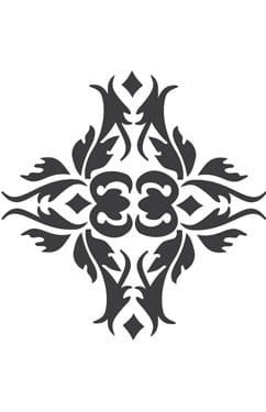 Szablon zmywalny Cadence 15x20cm D0797