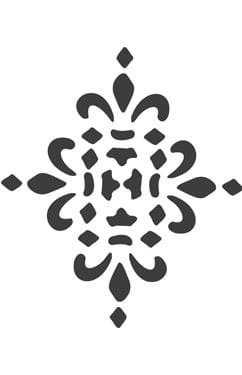 Szablon zmywalny Cadence 15x20cm D0908