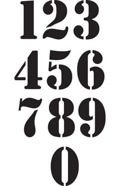 Szablon zmywalny Cadence 15x20cm D1023