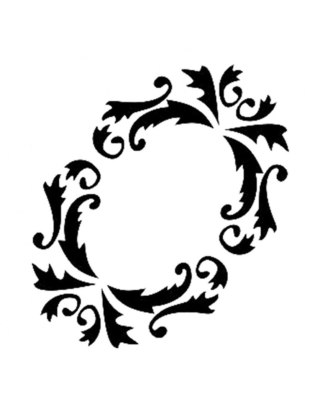 Szablon zmywalny Cadence 15x20cm D1077