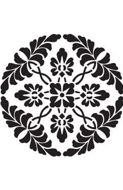 Szablon zmywalny Cadence 15x20cm D1126