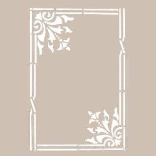 Szablon zmywalny Cadence 21x30cm AS411