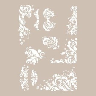 Szablon zmywalny Cadence 21x30cm AS478