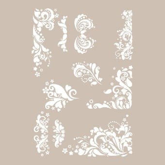 Szablon zmywalny Cadence 21x30cm AS478