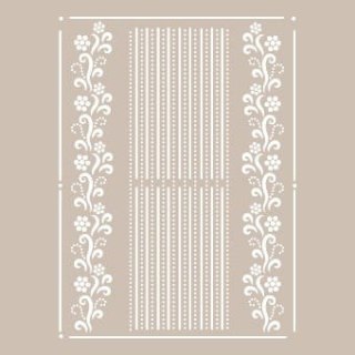 Szablon zmywalny Cadence 21x30cm AS489