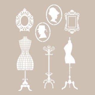 Szablon zmywalny Cadence 21x30cm AS545