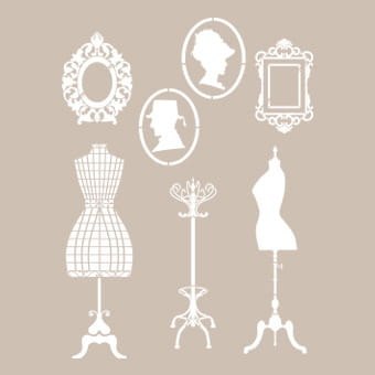 Szablon zmywalny Cadence 21x30cm AS545