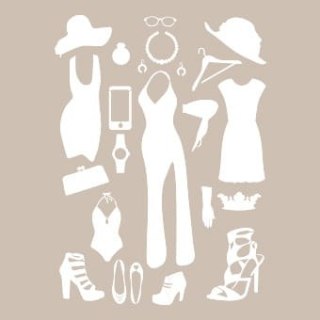 Szablon zmywalny Cadence 21x30cm AS546