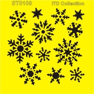 Szablon zmywalny ITD 16x16cm ST0109