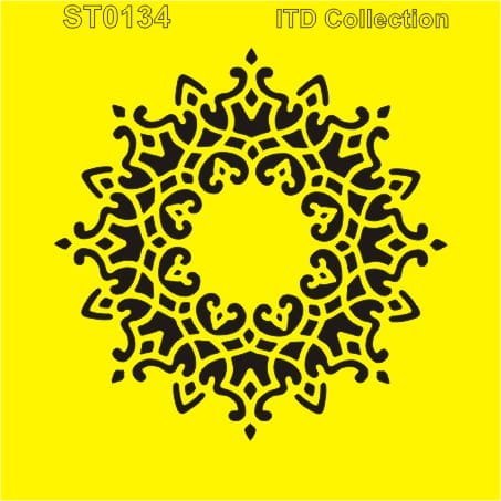 Szablon zmywalny ITD 16x16cm ST0134