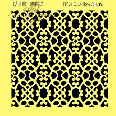 Szablon zmywalny ITD 16x16cm ST0199