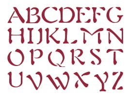 Szablon zmywalny Stamperia 15x20cm KSD67