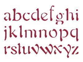 Szablon zmywalny Stamperia 15x20cm KSD68