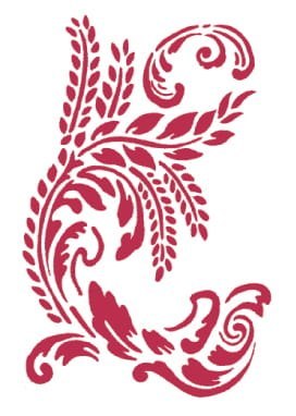 Szablon zmywalny Stamperia 21x29,7cm KSG191