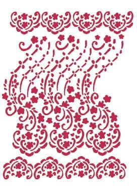 Szablon zmywalny Stamperia 21x29,7cm KSG213