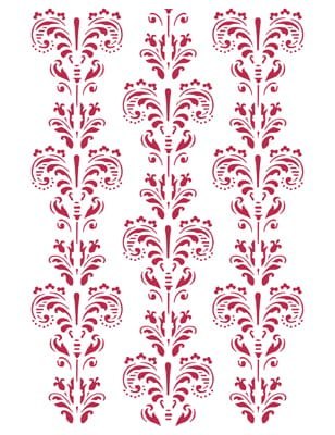 Szablon zmywalny Stamperia 21x29,7cm KSG226