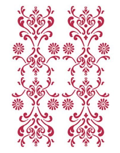 Szablon zmywalny Stamperia 21x29,7cm KSG259