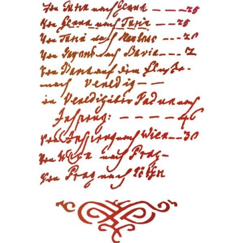 Szablon zmywalny Stamperia 21x29,7cm KSG260