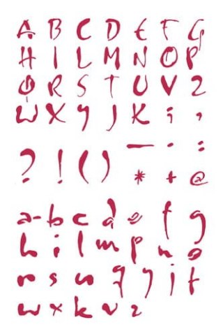 Szablon zmywalny Stamperia 21x29,7cm KSG292