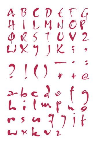 Szablon zmywalny Stamperia 21x29,7cm KSG292