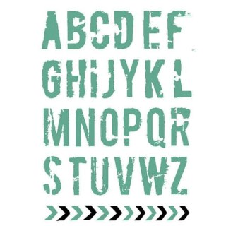 Szablon zmywalny Stamperia 21x29,7cm KSG330