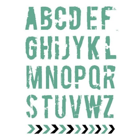 Szablon zmywalny Stamperia 21x29,7cm KSG330