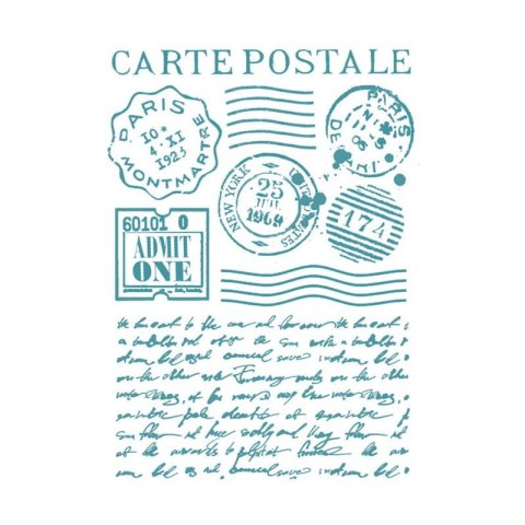 Szablon zmywalny Stamperia 21x29,7cm KSG393