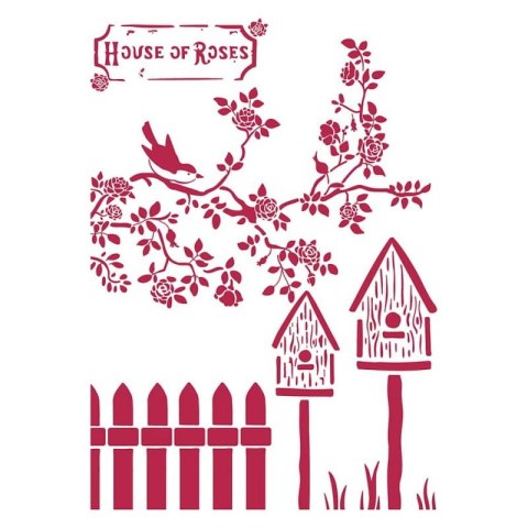 Szablon zmywalny Stamperia 21x29,7cm KSG441