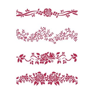 Szablon zmywalny Stamperia 21x29,7cm KSG444