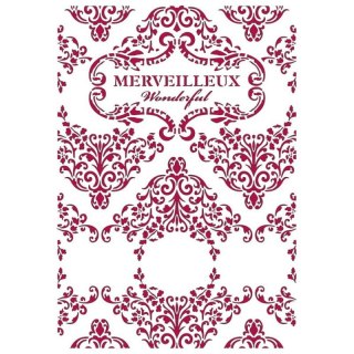 Szablon zmywalny Stamperia 21x29,7cm KSG459 SEA DREAMS TEKSTURA