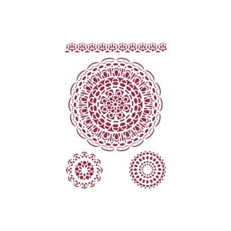 Szablon zmywalny Stamperia 21x29,7cm KSG97