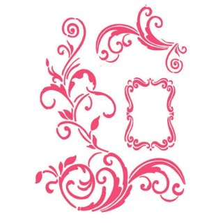 Szablon zmywalny Stamperia 30x44cm KSM035