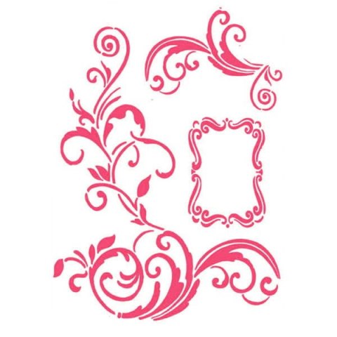 Szablon zmywalny Stamperia 30x44cm KSM035