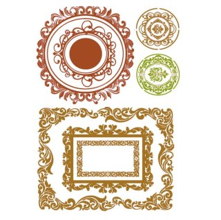 Szablon zmywalny Stamperia 30x44cm KSM039