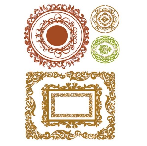 Szablon zmywalny Stamperia 30x44cm KSM039