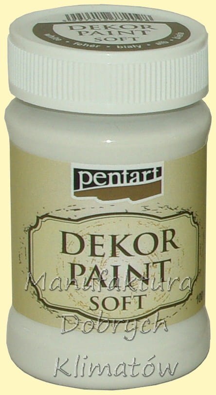 Farba kredowa PENTART - Biała 100ml (21472)