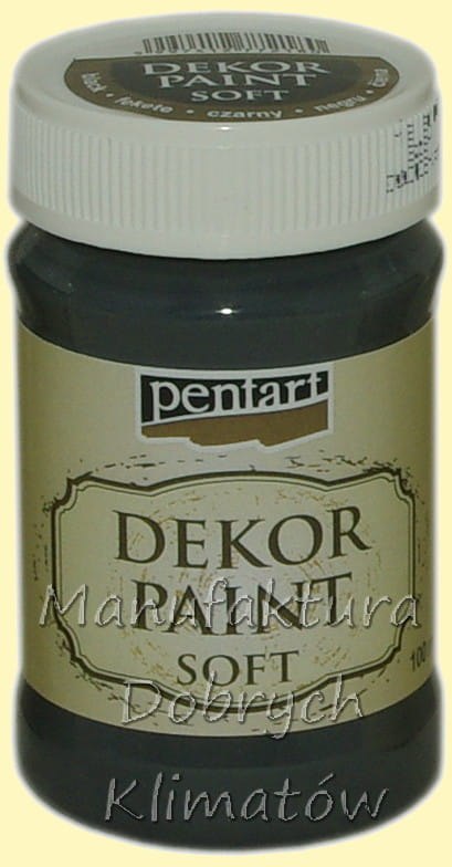Farba kredowa PENTART - Czarny 100ml(21481)
