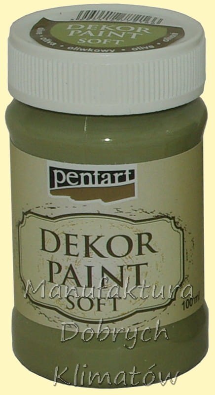 Farba kredowa PENTART - Oliwkowy 100ml(21479)