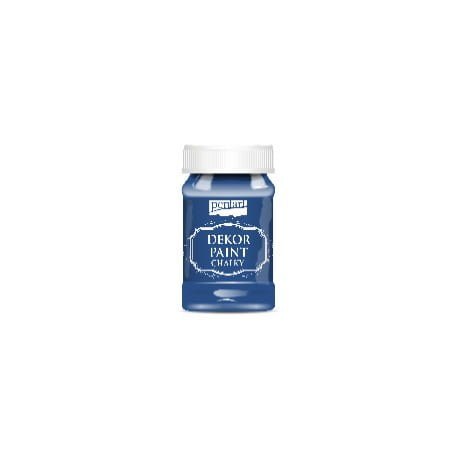 Farba kredowa PENTART - Stalowo niebieski 100ml (38789)